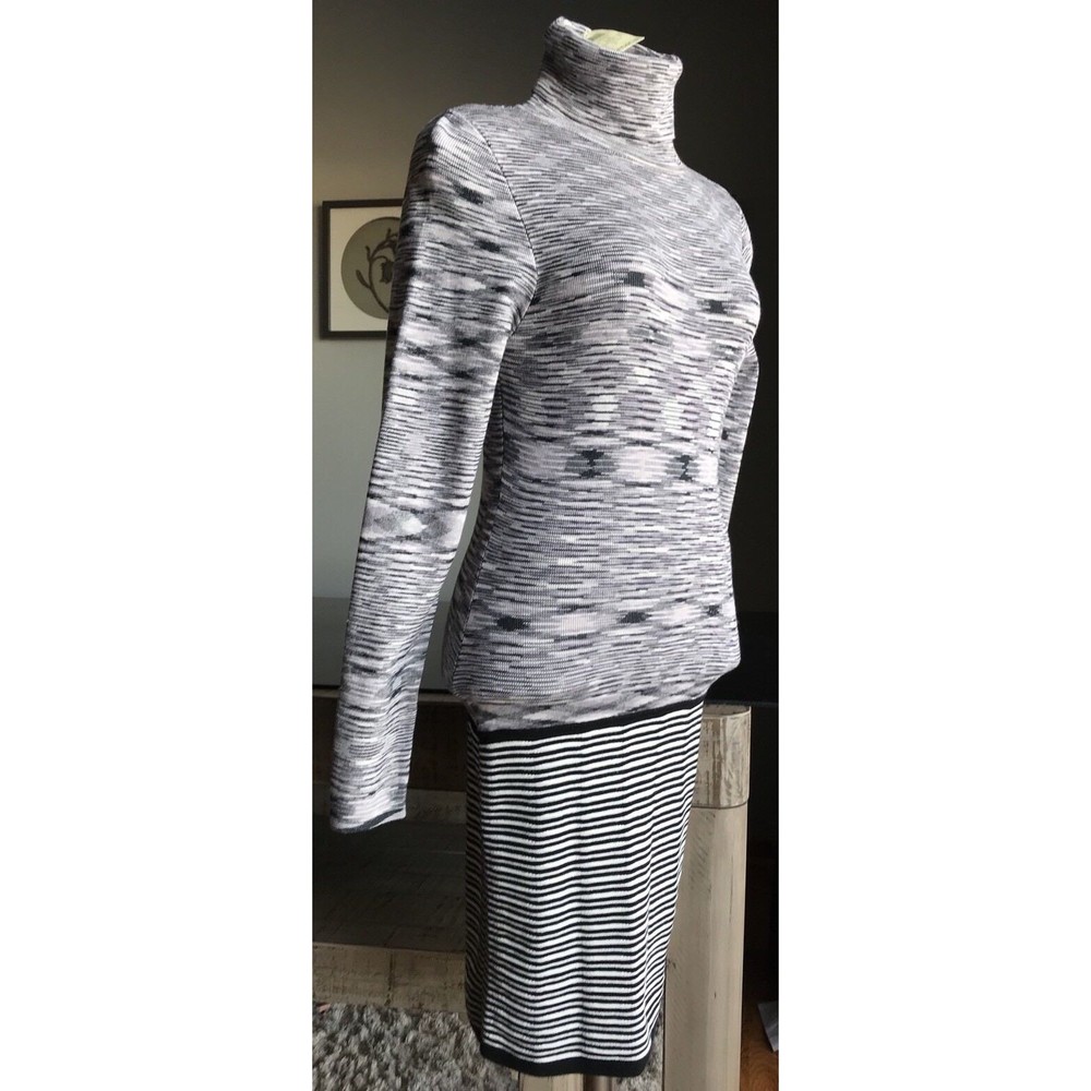 New Arden B Xs Rayon Sweater knit Dress Turtle Neck